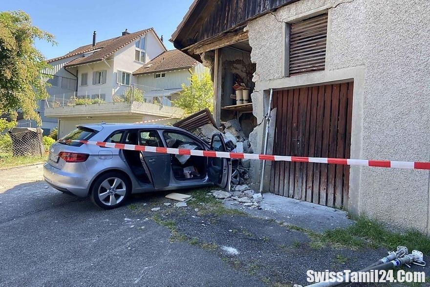 82 Jahriger stirbt bei Selbstunfall in Kaisten AG