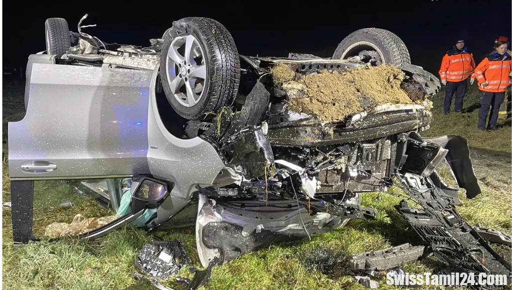 A1 Dattwil AG – Auto uberschlug sich