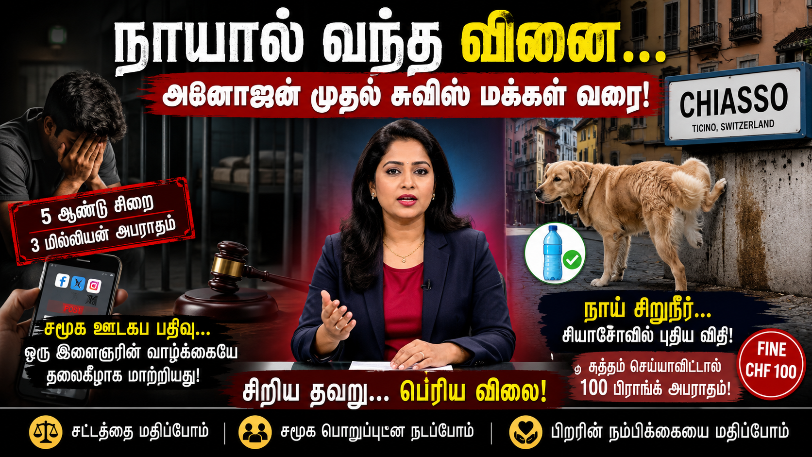 நாயால் வந்த வினை... அனோஜன் முதல் சுவிஸ் மக்கள் வரை! சிறப்பு செய்திப்பார்வை 2 01fe59f4 8b11 43fa 9d56 25f4240e0bba