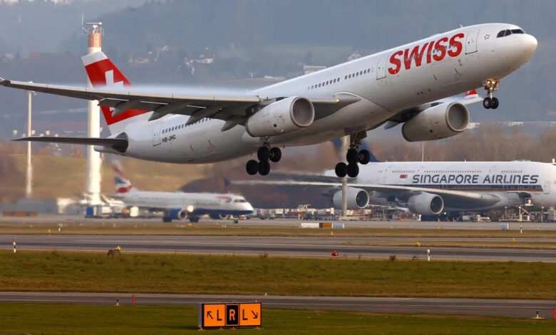 சூரிச்சில் இருந்து நியூயார்க் சென்ற Swiss விமானம் அவசரமாக தரையிறக்கம் 1 30j 4