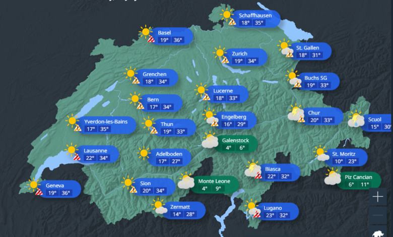 Homepage MeteoSwiss 07 27 2026 11 45 PM