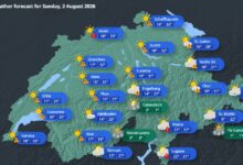 சுவிட்சர்லாந்து நாளைய வானிலை அறிக்கை: 02 ஆகஸ்ட் 2026 2 1a 8