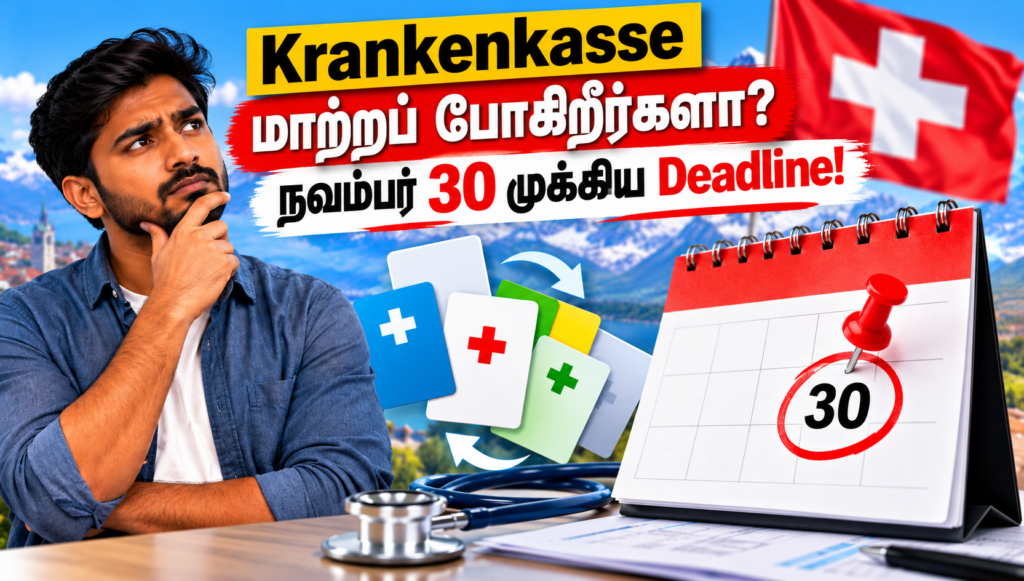 Krankenkasse மாற்றப் போகிறீர்களா? நவம்பர் 30 முக்கிய Deadline! 1 Krankenkasse