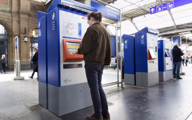 SBB removes cash functionality from its ticket machines