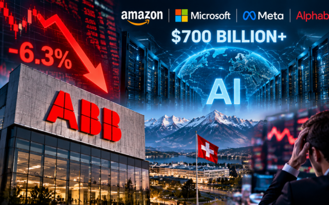 பங்குகள் திடீர் சரிவு – அச்சத்தில் முதலீட்டாளர்கள்! 4 ABB Stock Plunge Amid AI Spending Surge