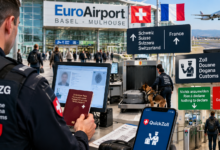 EuroAirport Customs Control Montage