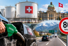 Swiss Fuel Shortage and 80 km h Limit
