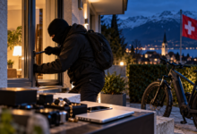Swiss Twilight Burglary Scene
